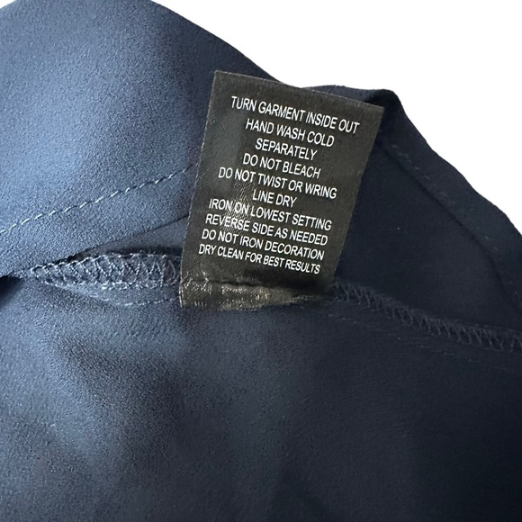 Fifth & Park High Low Dress With an Embroidered/Beaded Neckline Size 12 - Picture 11 of 12